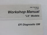 Volvo Penta 7797364-2 Genuine OEM “LK” Model 1997 EFI Diagnostic GM Workshop Service Manual