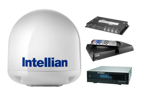 Intellian i3 B4-i3DNSB Marine Satellite TV System with MIM for Dish Network and Bell TV