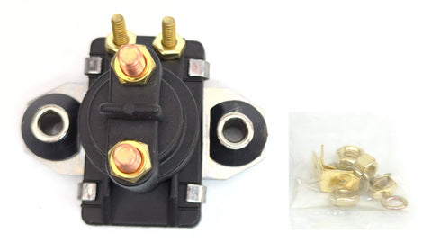 Mercury 89-818997T1 Yamaha 65W-81941-00-00 Chrysler 89-818997A1 12V Starter and Trim Solenoid Switch Sierra 18-5819