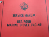 Westerbeke 43377 1st Edition 55A Four Marine Diesel Engine Service Manual - Second Wind Sales