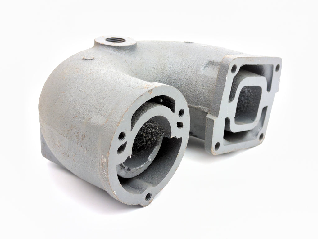 OMC 979730 980536 Marine 4 Cylinder Engine Exhaust Riser Barr Marine O ...