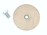 Seakamp SK3300C Marine Heat Exchanger Brass 3" End Cap Cover Plate Mercury 99961