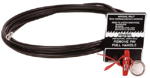 Sea-Fire 135-024 SMAC 24' Fire Suppression Extinguisher Manual Discharge Cable