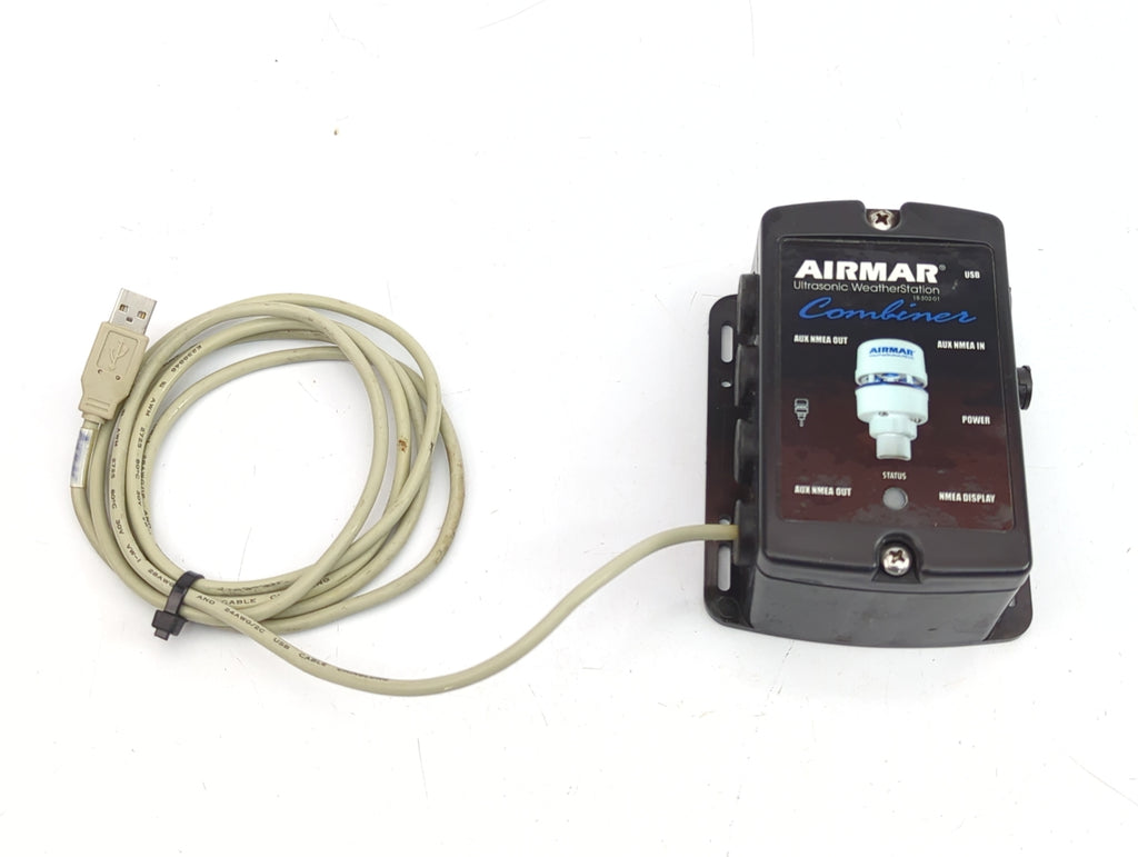 Airmar 33-800-01 WS-USBN Ultrasonic Weatherstation NMEA 0183 Combiner ...