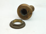 Buck Algonquin 00TH125 Marine Boat 1-1/4" Bronze Thru-Hull with Flange Nut