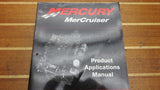 MerCruiser 90-806697020 Genuine OEM Gasoline Sterndrive MCM Product Applications Manual - Second Wind Sales