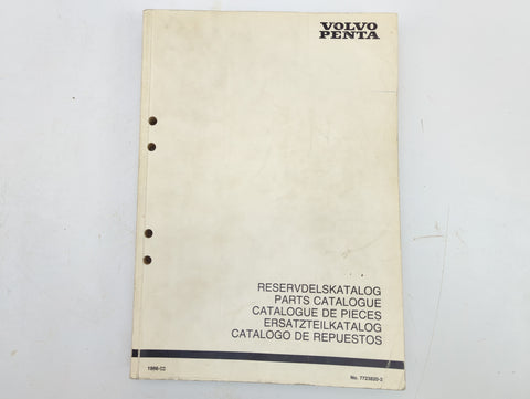 Volvo Penta 7723820-2 Genuine OEM 230A 250A 251A Parts Catalogue Service Manual