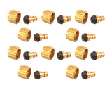 Uponor Wirsbo Q4655050 ProPEX Brass 1/2” PEX X 1/2” NPSM Swivel Adapter Fitting LF4655050 Lot of 10