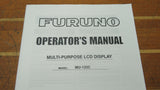 Furuno MU-120C Marine Multi-Purpose LCD Display Operators Manual
