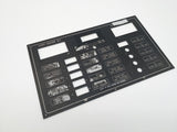 Custom 9X16 Boat Marine AC DC 9-3/4" X 16-1/2" Circuit Switch Breaker Panel