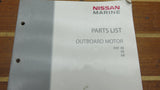 Nissan 002N21046-4 Genuine OEM NSF 4B 5B 6B 4 Stroke Outboard Parts List Catalog