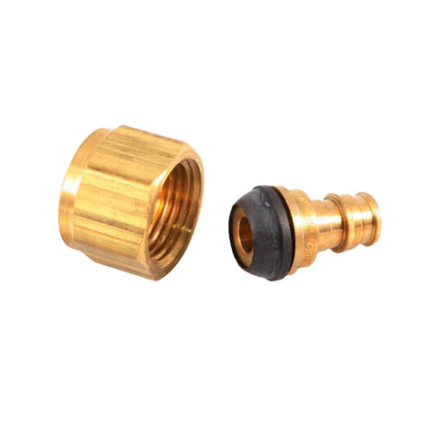 Uponor Wirsbo Q4655050 ProPEX Brass 1/2” PEX X 1/2” NPSM Swivel Adapter Fitting LF4655050