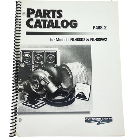 Northern Lights P488-2 Lugger Genuine OEM NL488K2 NL488W2 Parts Catalog Service Manual