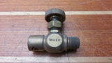 Anderson & Forrester VA113 + VA000-A1 Boat Marine 1/4" Brass Body Pipe Inlet and Needle Valve