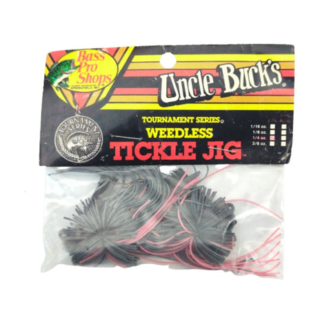 Uncle Buck's Bass Pro Shop Tournament Series 1/4 oz. Weedless Tickle Jig Fishing Lure