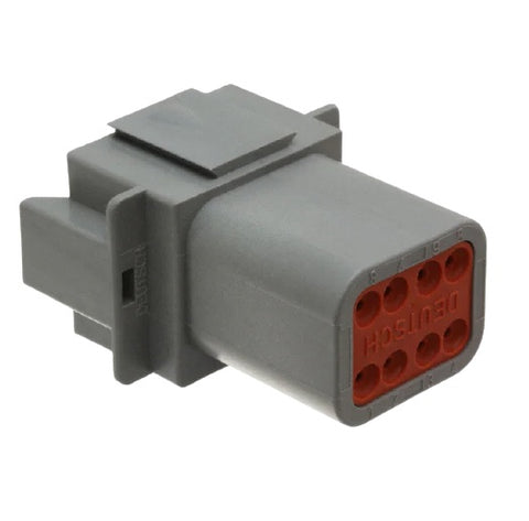 TE Connectivity Deutsch DT04-08PA DT Series 8 Position Female Housing Connector