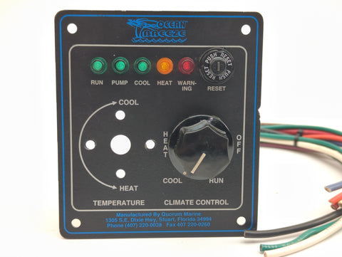 Quorum Marine & Electronics Ocean Breeze Air QU400 Cool Heat Function Temperature Climate Analog Controller