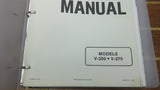 Mercury Mariner 90-813779 Genuine OEM Service Manual for V-250 V-275 Outboard - Second Wind Sales