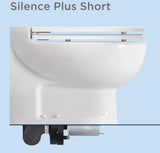 Thetford 98235 Tecma Flexi Line Silence Plus 2G Short 24V "Big Bowl" White Low Profile Marine Toilet