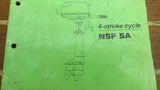Nissan 002N21046-0 Genuine OEM NSF 5A 4 Stroke Outboard Motor Parts Catalog