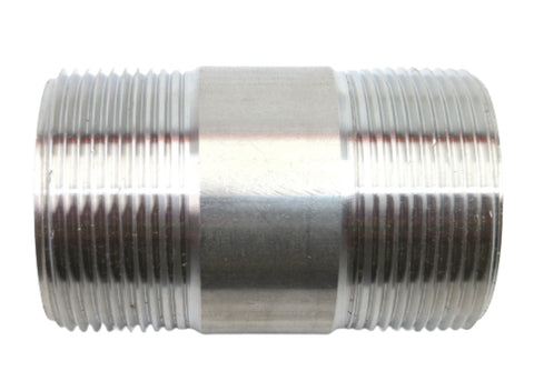 Midland Metal 48-005 48005 1/8" X 3" Stainless Steel Pipe Fitting Plumbing Nipple