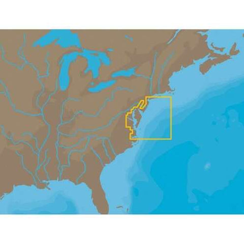 C-MAP NA-C303 NT+ C-Card Electronic Chart Map Shinnecock Bay To Lake Rudeel