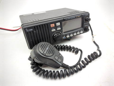 Icom IC-M127 Boat Marine VHF Marine Radio Transceiver with HM-114B Microphone