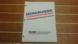 Mercury MerCruiser SIS-1012 Genuine OEM Stern Drive Predelivery Service Manual - Second Wind Sales