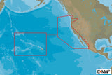 C-MAP NA-M012 MAX Wide SD-Card Electronic Chart Map Manzanillo to Hawaii to Vancouver