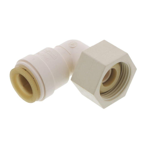 SeaTech 3520-1013 013520-1013 Quick-Connect 1/2” CTS x 3/4” Closet Female Swivel 90° Elbow Plumbing Fitting