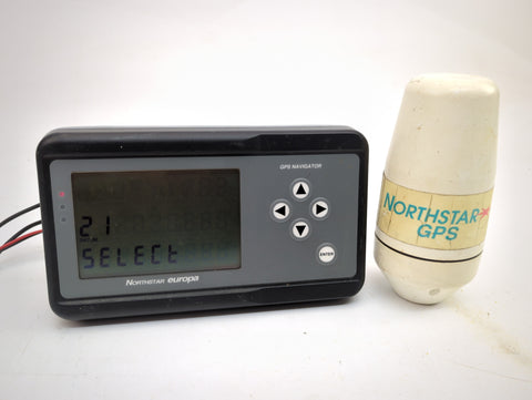 Northstar APN8 Europa GPS Navigator Chartplotter Display with GPS Antenna