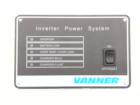 Vanner D07869 24V Power System IQ Series Inverter Charger Remote Control