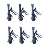 Gold Plated 3.5mm Mono Jack to Blaster Control Sensor Infrared IR Emitter Cable Lot of 6