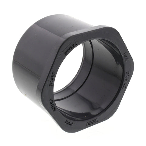 Lasco 9837-212 Gray Schedule 80 CPVC 1-1/2” X 1-1/4” Flush Style Reducer Bushing Fitting