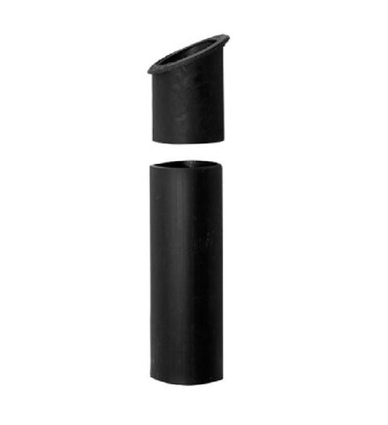 Perko 0482DP1BLK Soft Polymer 1-5/8" Black Fishing Rod Holder Spare Liner Lip Tube 482-DP1-BLK