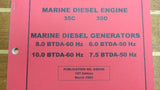Westerbeke 048220 Genuine OEM 35C 35D Marine Diesel Engine Generator Parts List - Second Wind Sales