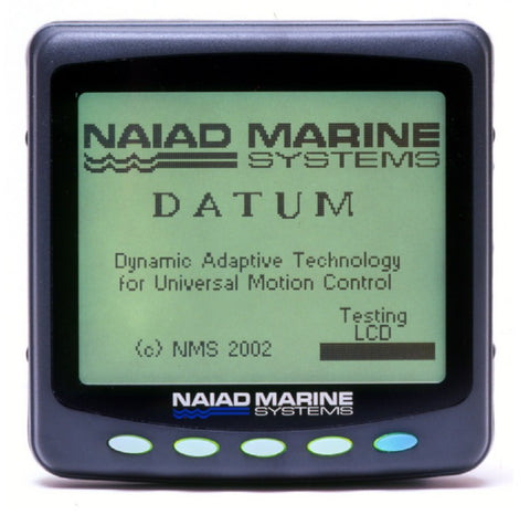 Naiad Marine C900655N 7100E007N Datum Stabilizer Control System Modern Graphical LCD Display