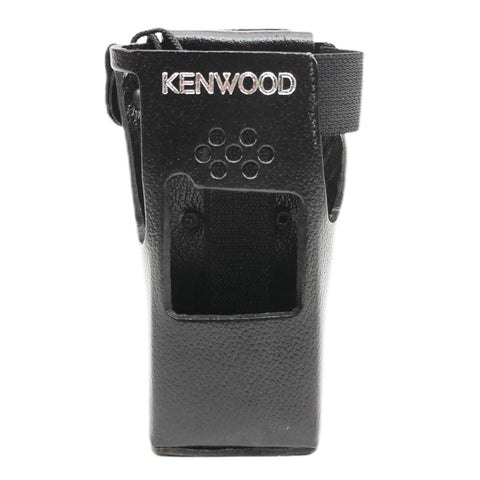 Kenwood KLH-122 TK-2180 TK-3180 UHF VHF Radio Heavy Duty Leather Holster Carrying Case