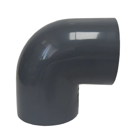 Lasco 9806-015 Gray Schedule 80 1-1/2” Slip CPVC Standard Socket 90° Elbow Fitting