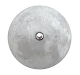 Electro Guard RP-500 Two-Piece 5" Trim-Tab Button Rudder Plate Zinc Anode