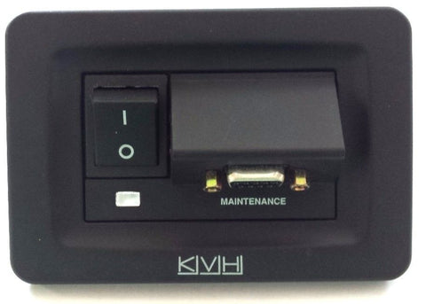 KVH 02-1621 Boat Marine Satellite TV TracVision Power and Maintenance Switchplate