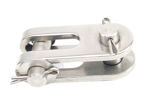 C Sherman Johnson 12-324 Stainless Steel 5/8" Pin Diameter Double Jaw Rigging Toggle