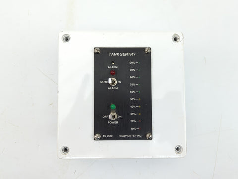 Headhunter TS-2500B Marine Tank Sentry System Level Indication and Low Level Alarm Display