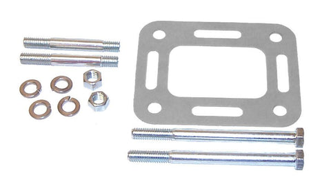 Crusader GM Small Big Block V8 Engine Center Outlet Exhaust Elbow Mounting Kit Sierra 18-8547