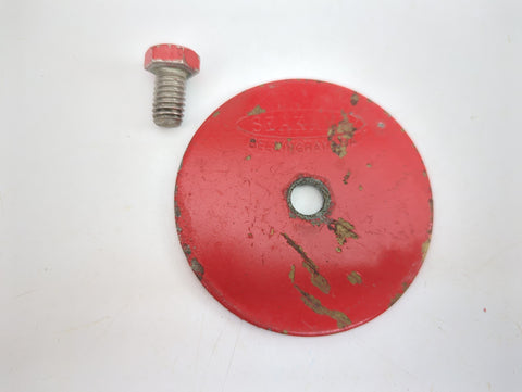 Seakamp SK3300C Marine Westerbeke Heat Exchanger Brass 3" End Cap Cover Plate