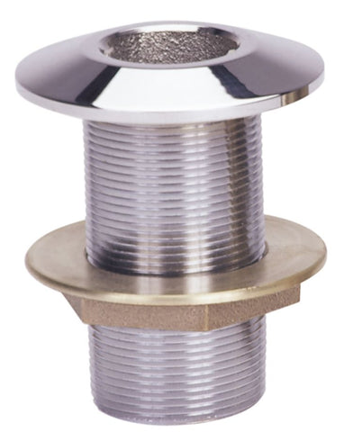 Marine Hardware THMR1.500-C Boat Marine 1-1/2" Chrome Plated Bronze Thru Hull