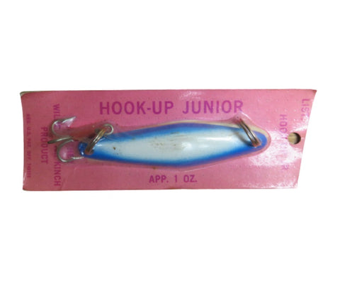 Wilhelm Von Kinch Hook-Up Jr Junior Fishing Lure Hook Tackle 3 Hook Blue Bait