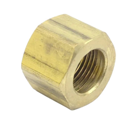 Midland Metal 18-034 18034 Marine 3/16” X 3/8-24 Brass Fitting Compression Nut