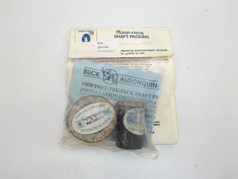 Buck Algonquin DFP138 "Drip-Free" Dripless Moldable 1-3/8" Shaft Packing Kit