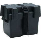 SeaChoice 22080 Standard 27 Series Boat Marine Battery Box With Lid and Strap - Second Wind Sales